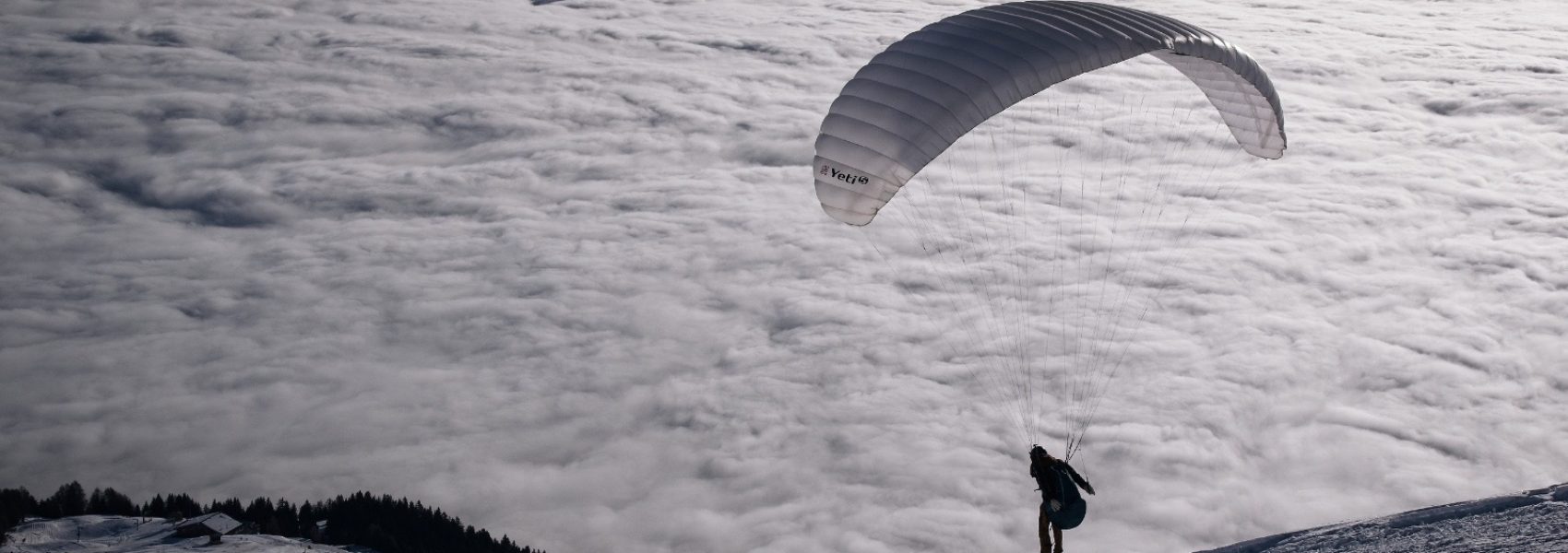 décollage neig nuage