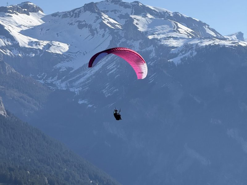 parapente anzere